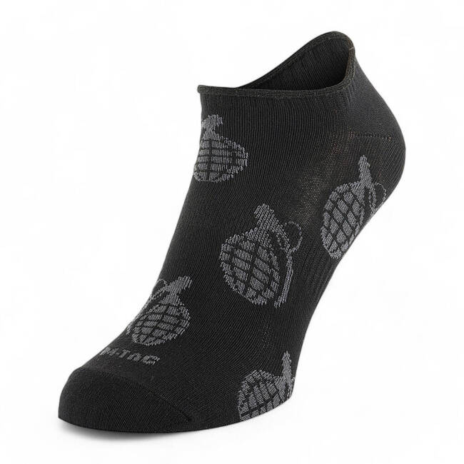 LIGHT SUMMER SOCKS - GRENADES - M-TAC - BLACK