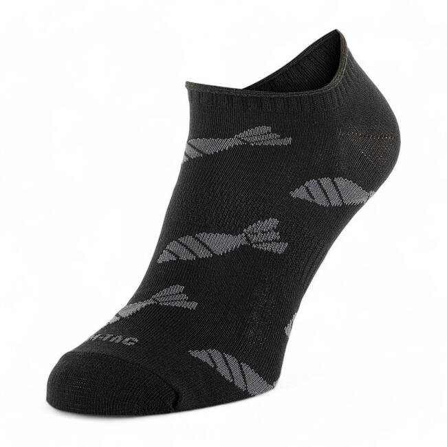 LIGHT SUMMER SOCKS - MORTAR BOMBS - M-TAC - BLACK