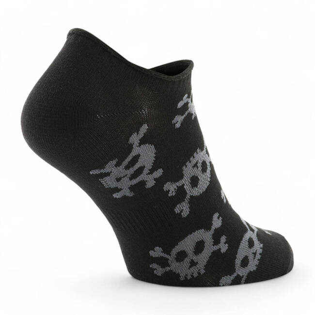 LIGHT SUMMER SOCKS - PIRATE SKULL - M-TAC - BLACK