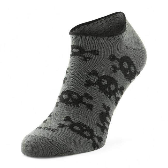 LIGHT SUMMER SOCKS - PIRATE SKULL - M-TAC - OLIVE