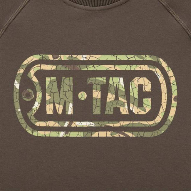 LOGO RAGLAN BLOUSE - DARK OLIVE - M-TAC