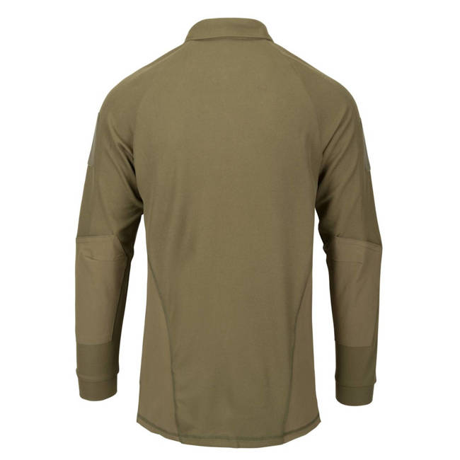 LONG SLEEVE POLO SHIRT - "RANGE®" - Helikon Tex® - ADAPTIVE GREEN