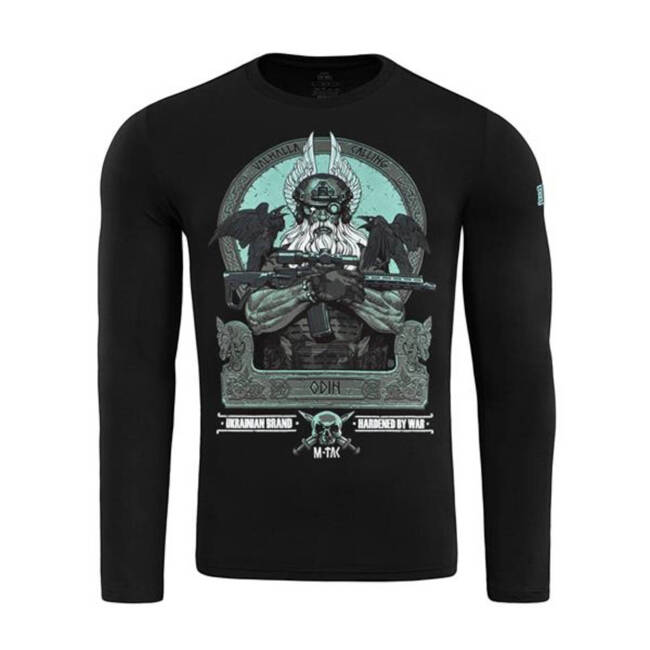 LONG SLEEVE SHIRT ODIN MYSTERY - BLACK - M-TAC