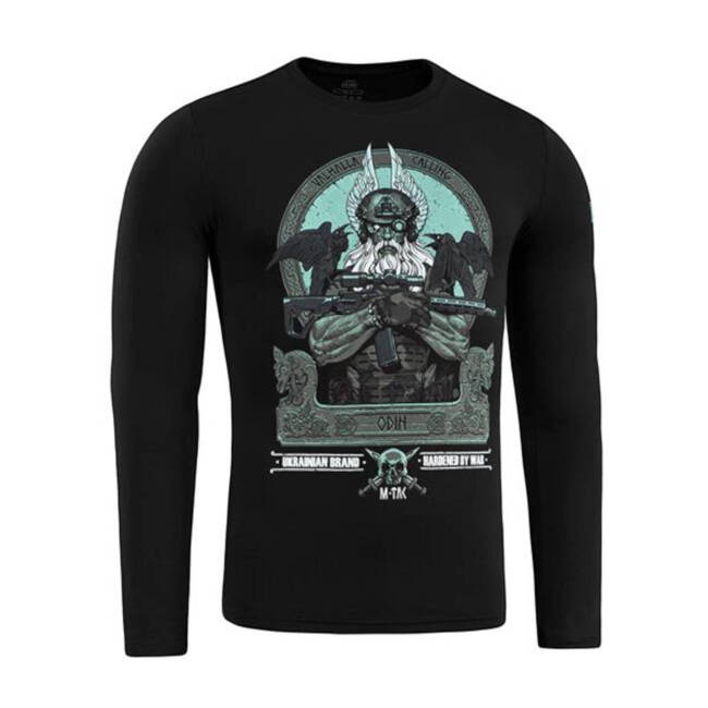 LONG SLEEVE SHIRT ODIN MYSTERY - BLACK - M-TAC