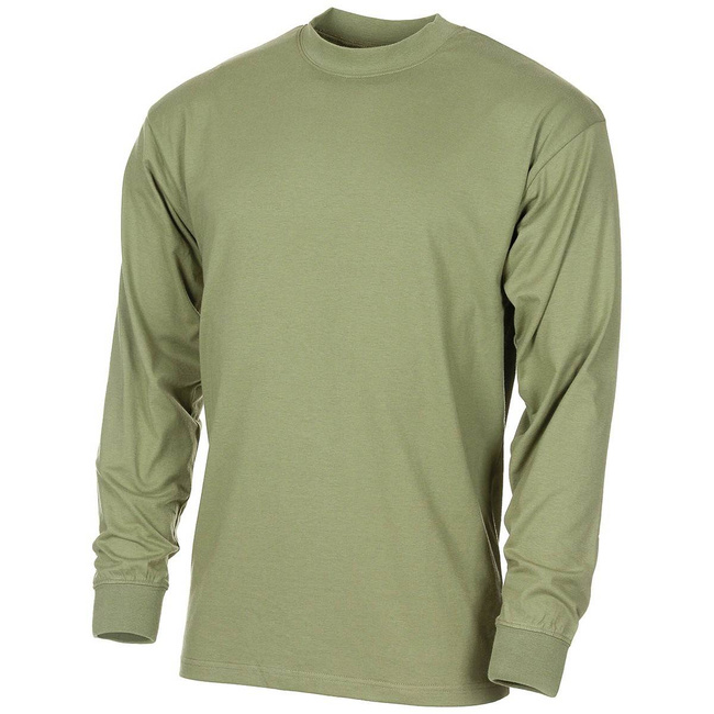 LONG SLEEVED SHIRT - OD GREEN - CZECH MILITARY SURPLUS - NEW