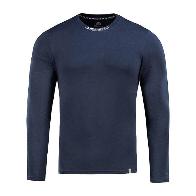 LONG-SLEEVED T-SHIRT - JANDARMERIA - DARK NAVY BLUE  - WITHOUT EPAULETS