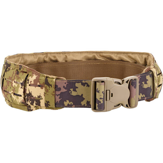 LOW PROFILE TACTICAL BELT - LASER CUT - DEFCON 5 - BLACK - DEFCON 5