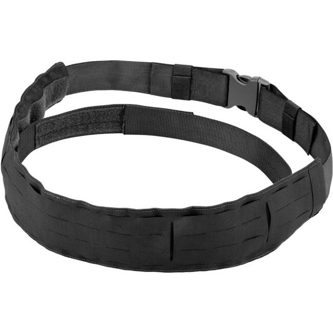 LOW PROFILE TACTICAL BELT - LASER CUT - DEFCON 5 - BLACK - DEFCON 5