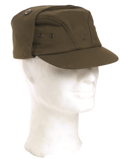 M85 FIELD CAP - OD - CZECH ARMY MILITARY SURPLUS - USED