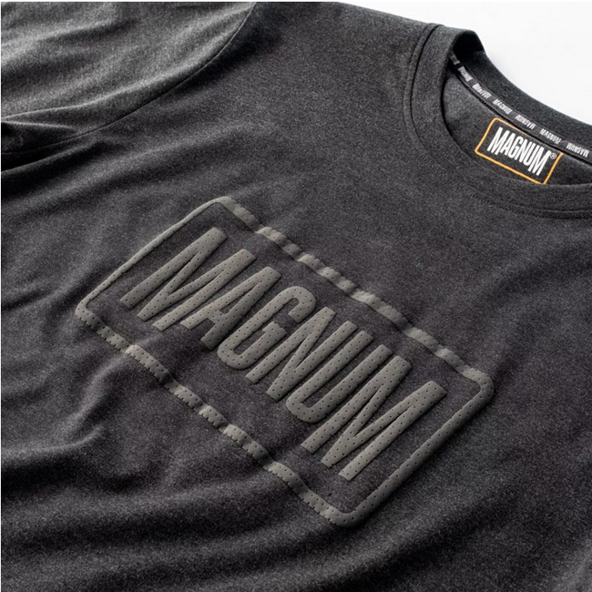 MAGNUM ESSENTIAL T-SHIRT 2.0 -  BLACK/MELANGE