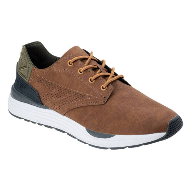 MALE ROZAN SHOES - CAMEL/KHAKI/DARK GREY - HI-TEC- MAGNUM