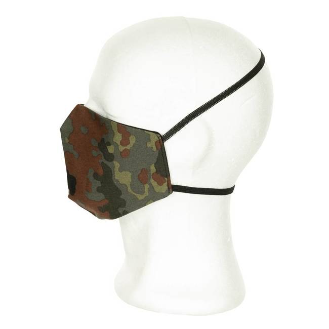 MASK FOR MOUTH AND NOSE - MFH® - BW CAMO 