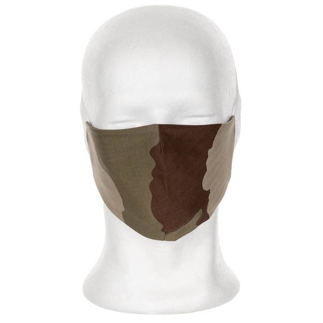 MASK FOR MOUTH AND NOSE - MFH® - DESERT CAMO 