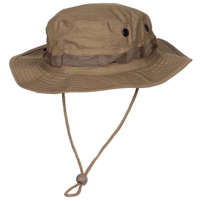 MFH US Rip-Stop hat pattern coyote tan