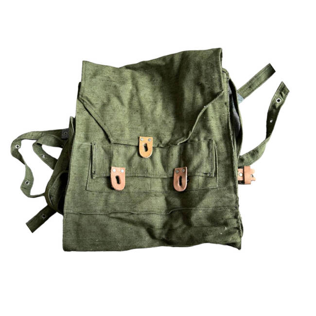 MILITARY BAG - ROMANIAN ARMY - OD GREEN - USED