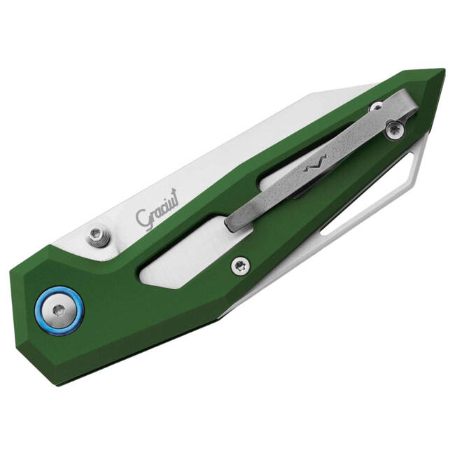 MKM Edge Liner Green - POCKET KNIFE