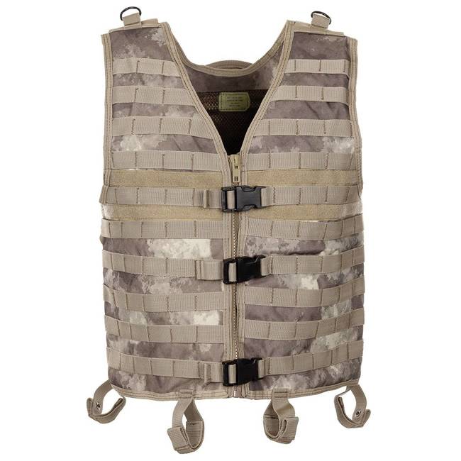 MODULAR TACTICAL VEST - "MOLLE LIGHT" - MFH® - HDT CAMO