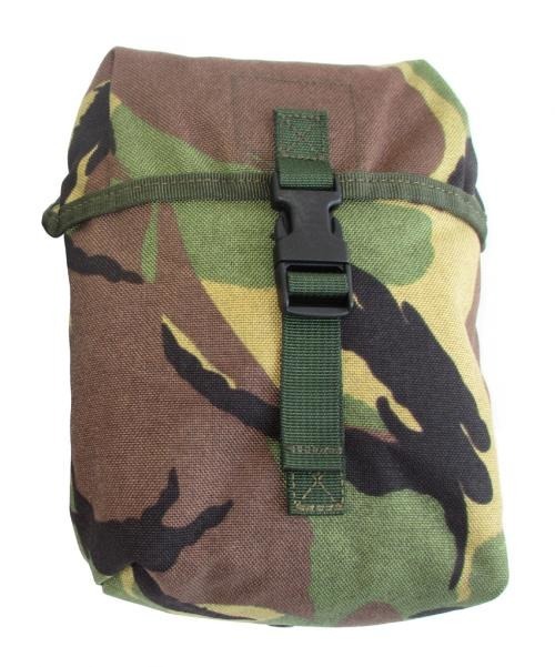 MOLLE POUCH - DPM CAMOUFLAGE - MILITARY SURPLUS FROM THE DUTCH ARMY - USED