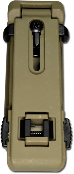 MOLLE Swiveling Plastic Holster For Magazine 9mm coyote