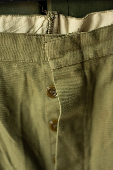 MT UNIFORM PANTS - ROMANIAN MILITARY SURPLUS - OLIVE - USED