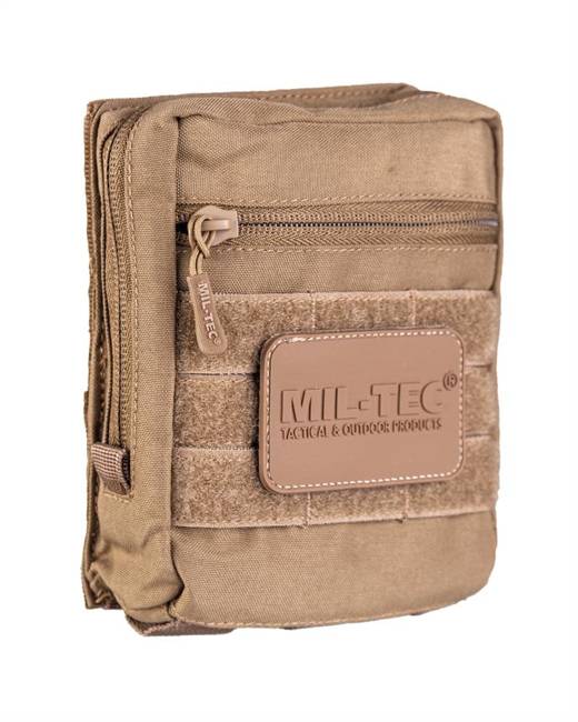 MULTI-PURPOSE POUCH WITH HOOK N LOOP BACKSIDE - Mil-Tec® - DARK COYOTE