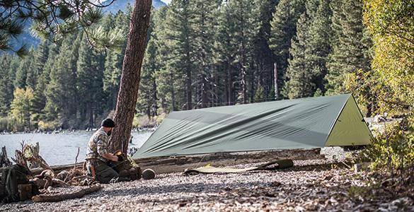 MULTI-PURPOSE TARPAULIN - SUPERTARP® - 3 x 3 M - Helikon-Tex® - OLIVE GREEN