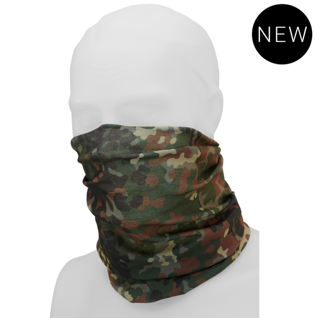 MULTIFUNCTIONAL BANDANA - FLECKTARN CAMO - BRANDIT