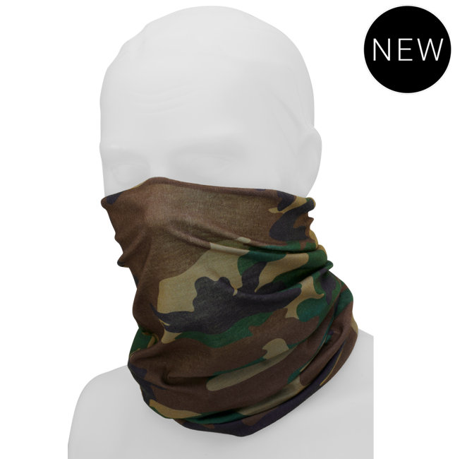 MULTIFUNCTIONAL BANDANA - WOODLAND - BRANDIT