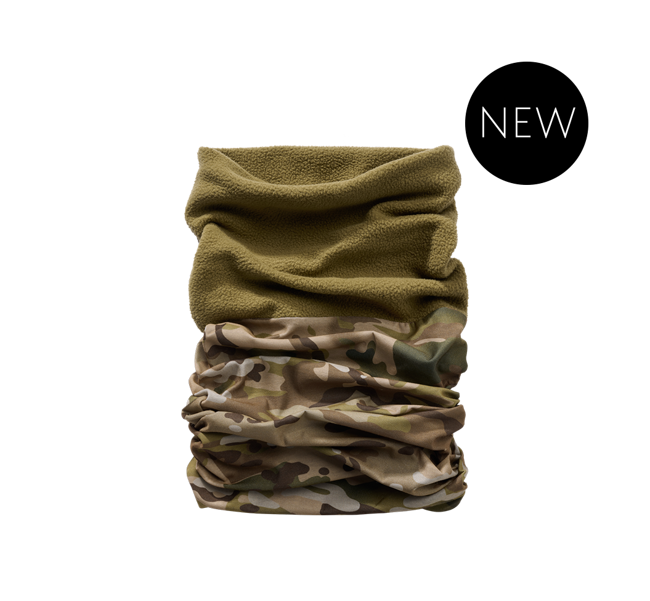 MULTIFUNCTIONAL HEADBAND - FLEECE - TACTICAL CAMO - BRANDIT