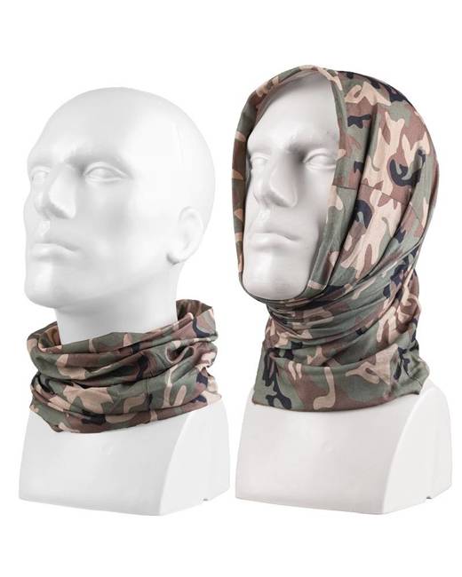 MULTIFUNCTIONAL HEADGEAR - WOODLAND 