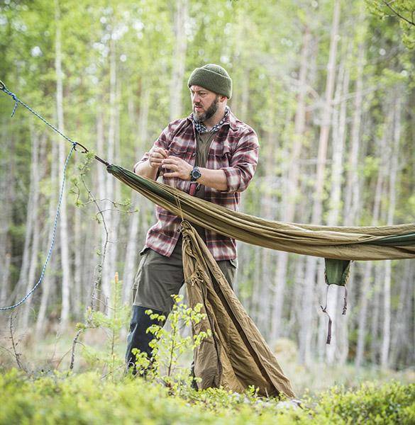 MULTIFUNCTIONAL PONCHO - "SWAGMAN ROLL" - Helikon-Tex® - ADAPTIVE GREEN