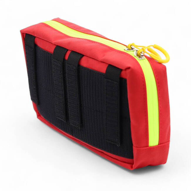 MULTIFUNCTIONAL POUCH WITH REFLECTIVE STRIPE -VULCAN MINIMAL HIGH-VIS - RED - ZENTAURON