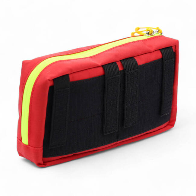 MULTIFUNCTIONAL POUCH WITH REFLECTIVE STRIPE -VULCAN MINIMAL HIGH-VIS - RED - ZENTAURON