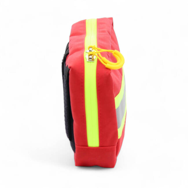 MULTIFUNCTIONAL POUCH WITH REFLECTIVE STRIPE -VULCAN MINIMAL HIGH-VIS - RED - ZENTAURON