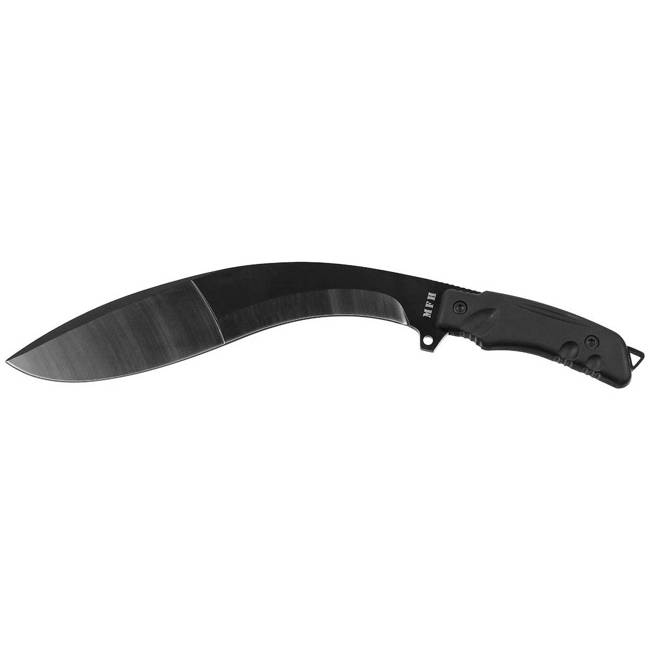 Machete, knife "Kukri",black with nylon sheath