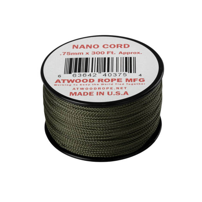 NANO NYLON CORD - 36 LBS./ 17 KG - 91 M/300 FT. - HELIKON-TEX - OD GREEN