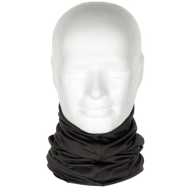 NECK GAITER - MFH® - 50 x 25 CM - BLACK 