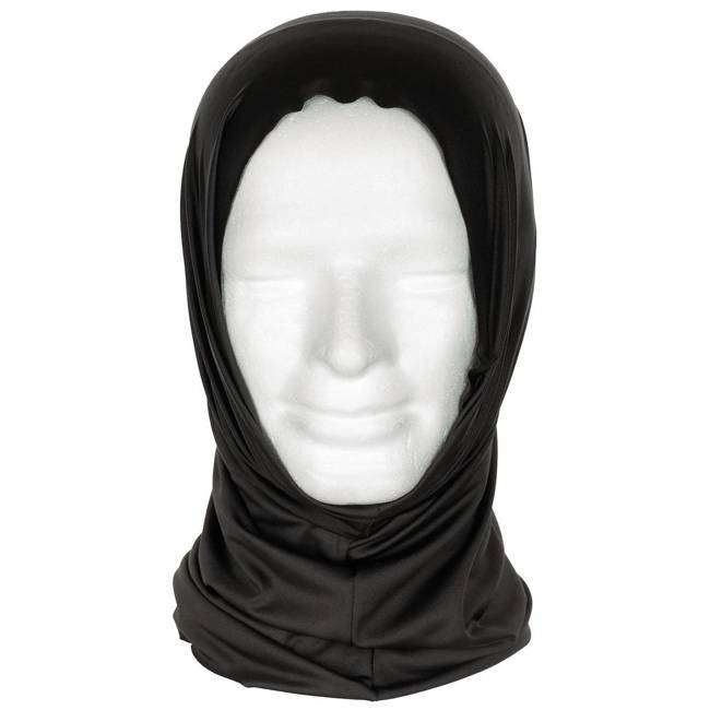 NECK GAITER - MFH® - 50 x 25 CM - BLACK 