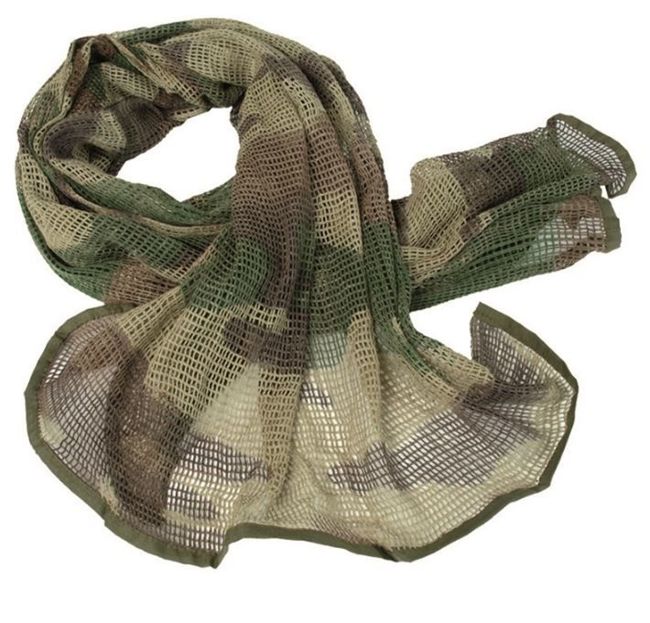 NET SCARF PES - 190x90 CM - Mil-Tec® - CCE CAMO