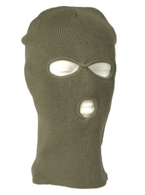 OD 3-HOLE FINE KNITWEAR BALACLAVA