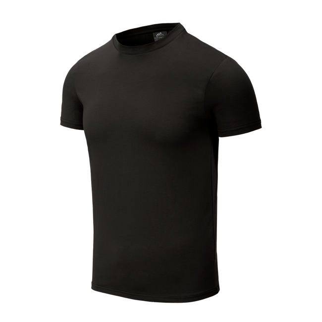 ORGANIC COTTON T-SHIRT SLIM - BLACK