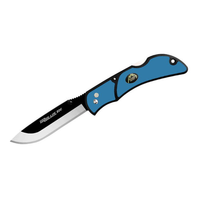 OUTDOOR KNIFE RAZOR LITE EDC - BLUE - OUTDOOR EDGE