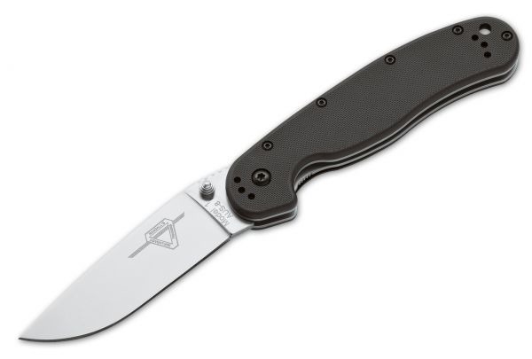 Ontario Rat Folder Satin Plain Pocket Knife