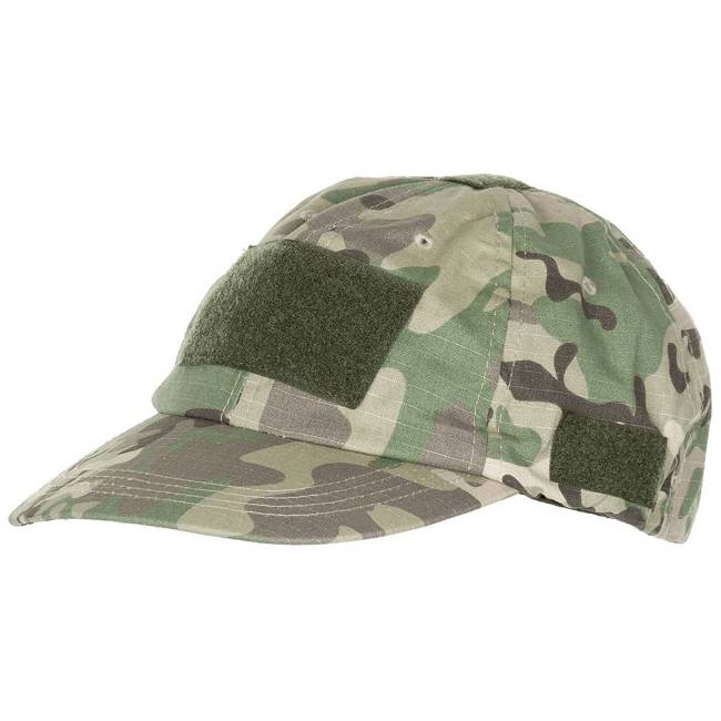 Operations Cap, with velcro, Camo - MFH 