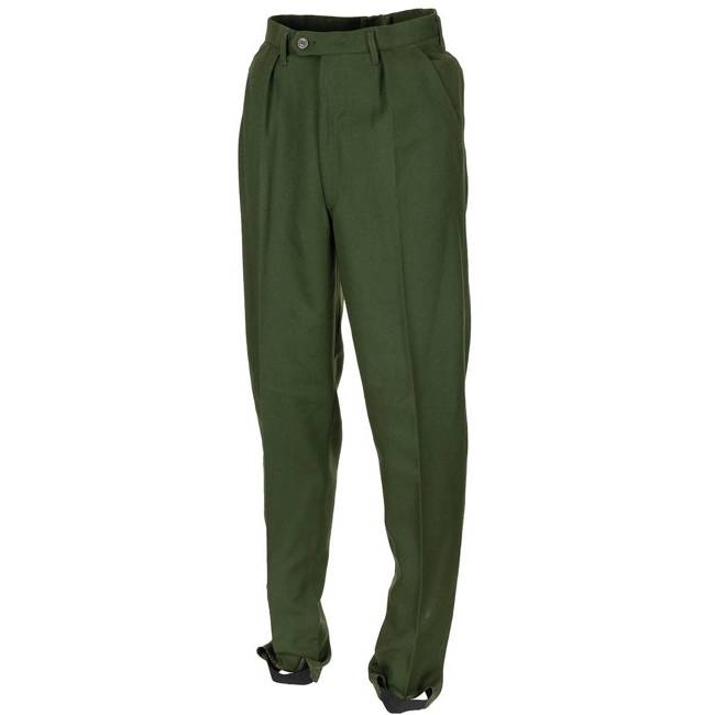 PANTS - GREEN - MILITARY SURPLUS SWEDISH ARMY - LIKE NEW