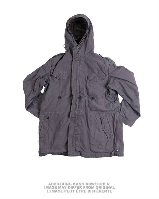 PARKA - WITH LINER - GREY - USED