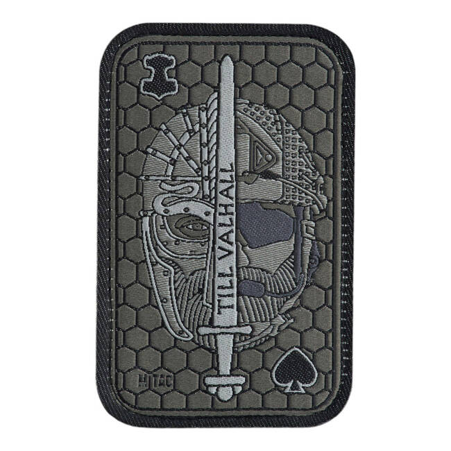 PATCH TIL VALHALL ACE (JACQUARD) - OLIVE - M-TAC