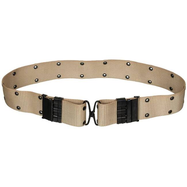 PISTOL BELT "AGO", 5.5 CM - KHAKI - MFH