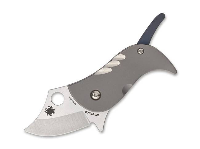 POCHI POCKET KNIFE - GREY - SPYDERCO