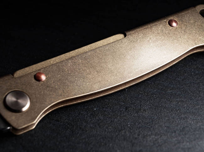 POCKET KNIFE ATLAS BRASS - Böker Plus